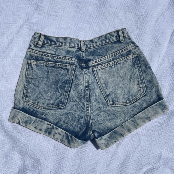 Acid Wash American Apparel Shorts - Picture 2 of 3